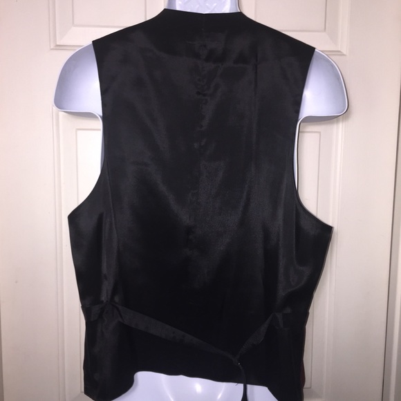 Vintage Red Metallic Bachrach Vest ♥️ - Picture 7 of 10